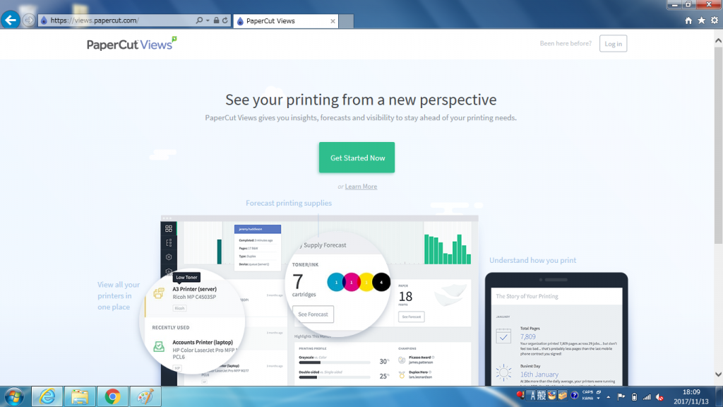 PaperCut Views クラウドプリント管理システム 印刷管理・プリント管理｜PaperCut Certified ASC